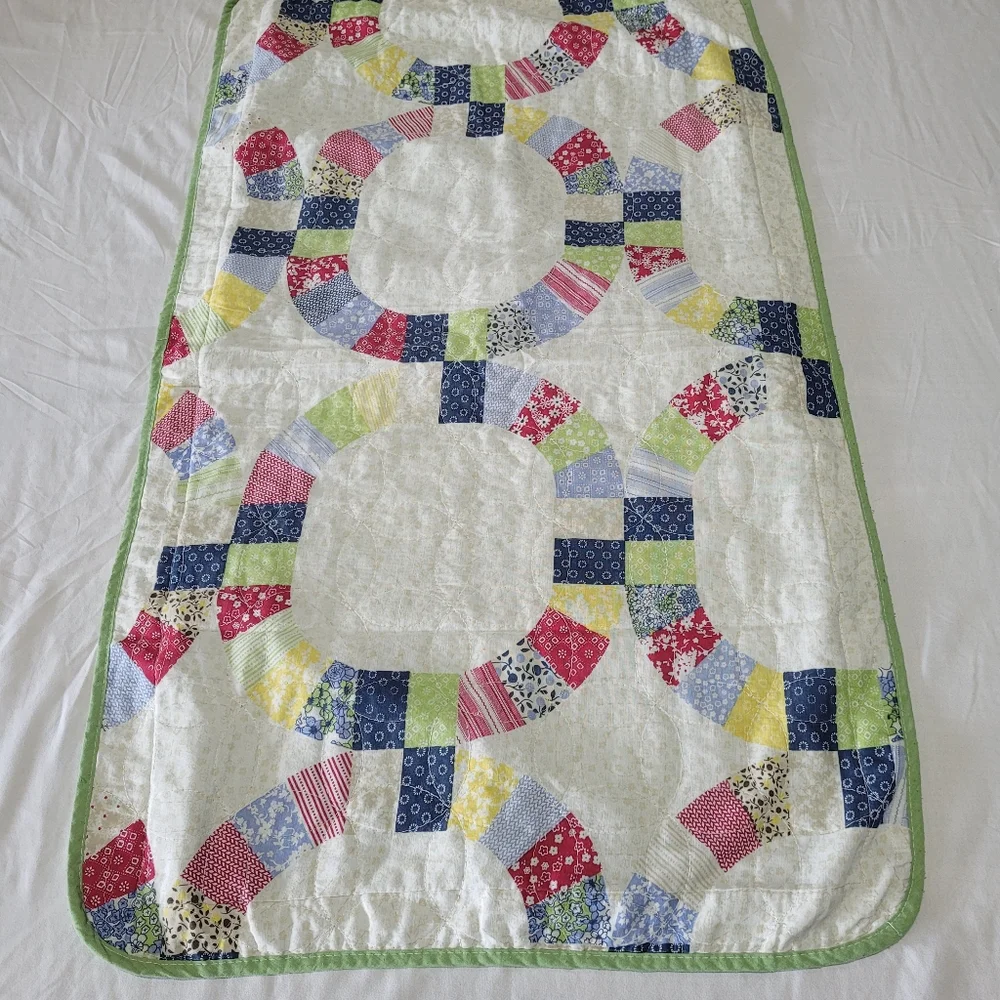 King Size Quilt Pillowcase Country Pillow Cover Prairie Cottage Vintage Quilted